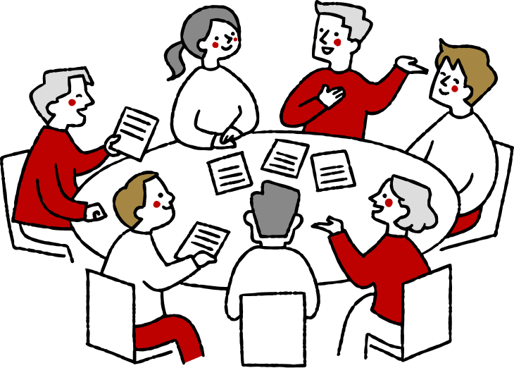 番組審議会の様子の画像